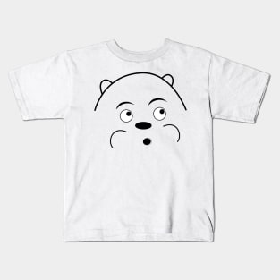 whistling grizzly Kids T-Shirt